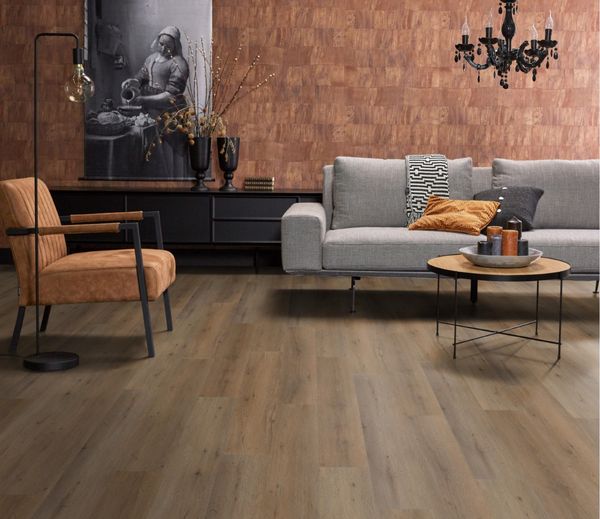 Floorlife Floorlife Leyton Klik PVC Vloer met Geïntegreerde Ondervloer - Smoky