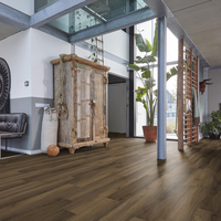 Floorlife Floorlife Paddington Klik PVC Vloer met Geïntegreerde Ondervloer - Warm Brown