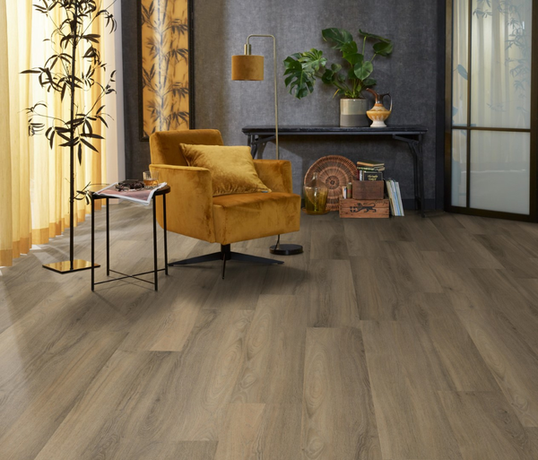 Floorlife Floorlife Paddington Klik PVC Vloer met Geïntegreerde Ondervloer - Smoky