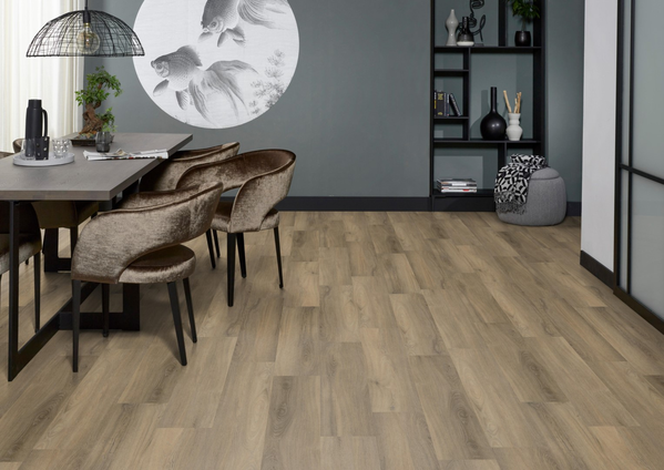 Floorlife Floorlife Paddington Klik PVC Vloer met Geïntegreerde Ondervloer - Smoky