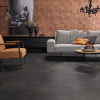 Floorlife Floorlife Peckham Klik PVC Tegelvloer met Geïntegreerde Ondervloer - Anthracite