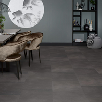 Floorlife Floorlife Peckham Klik PVC Tegelvloer met Geïntegreerde Ondervloer - Anthracite