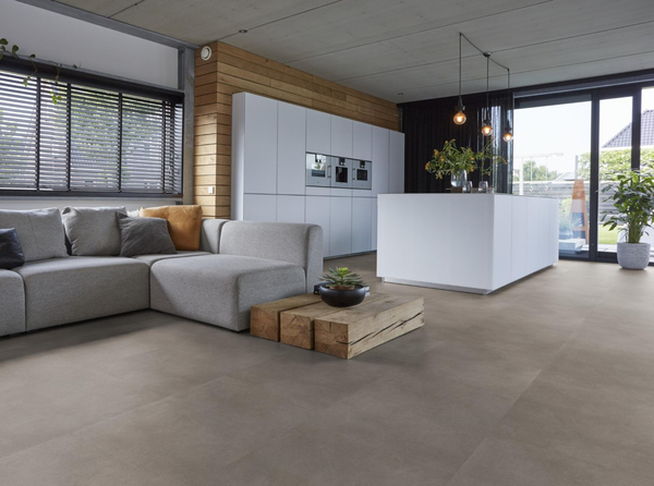 Floorlife Floorlife Peckham XL Klik PVC Tegelvloer met Geïntegreerde Ondervloer - Grey
