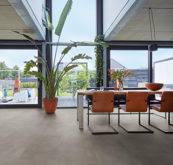Floorlife Floorlife Peckham XL Klik PVC Tegelvloer met Geïntegreerde Ondervloer - Grey
