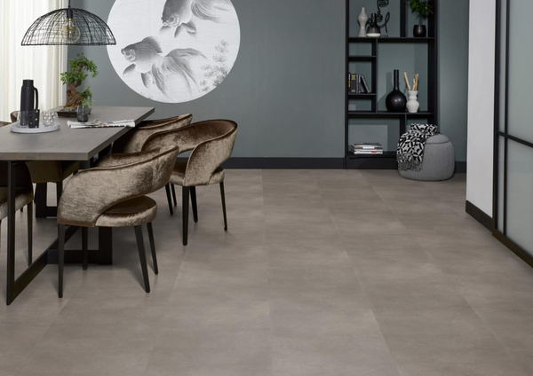 Floorlife Floorlife Peckham XL Klik PVC Tegelvloer met Geïntegreerde Ondervloer - Grey