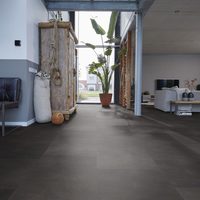 Floorlife Floorlife Peckham XL Klik PVC Tegelvloer met Geïntegreerde Ondervloer - Anthracite