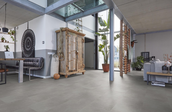 Floorlife Floorlife Southwark Klik PVC Tegelvloer  - Grey
