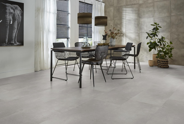 Floorlife Floorlife Southwark Klik PVC Tegelvloer  - Grey