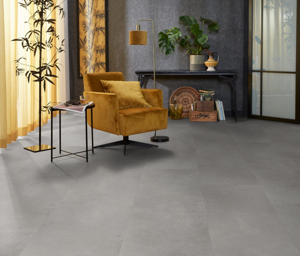Floorlife Floorlife Southwark Klik PVC Tegelvloer  - Grey