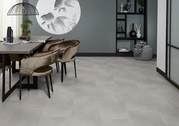 Floorlife Floorlife Southwark Klik PVC Tegelvloer  - Grey