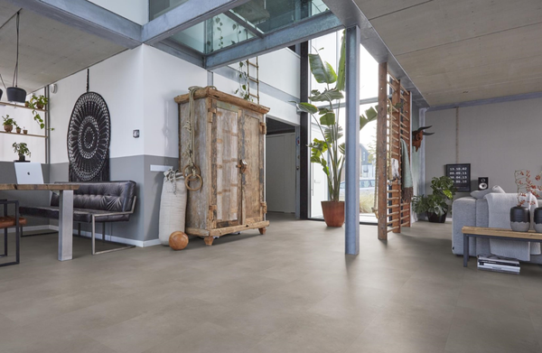 Floorlife Floorlife Southwark Klik PVC Tegelvloer  - Dark Grey