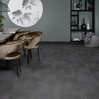 Floorlife Floorlife Southwark Klik PVC Tegelvloer  - Anthracite
