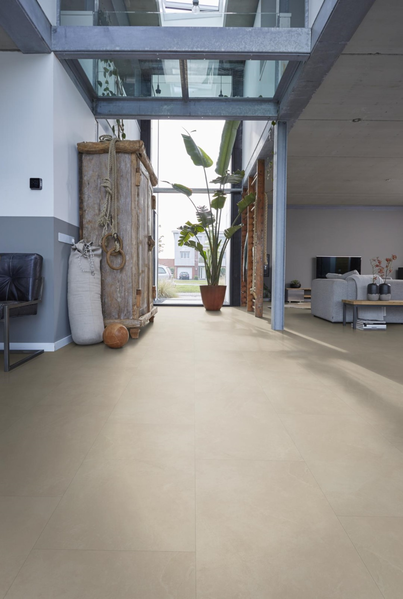 Floorlife Floorlife Stanmore Klik PVC Tegelvloer met Geïntegreerde Ondervloer - Beige