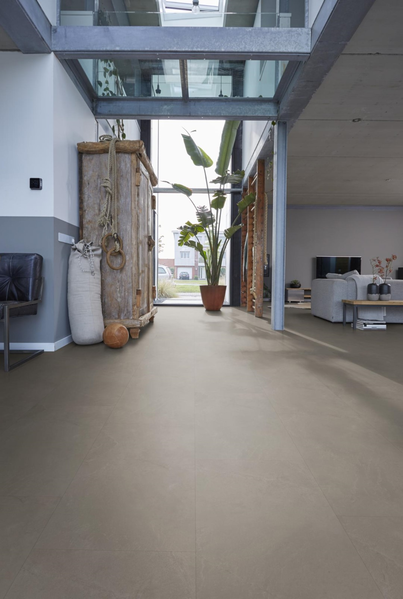 Floorlife Floorlife Stanmore Klik PVC Tegelvloer met Geïntegreerde Ondervloer - Warm Grey