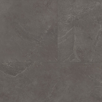 Floorlife Floorlife Stanmore Klik PVC Tegelvloer met Geïntegreerde Ondervloer - Dark Grey