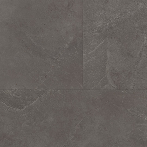 Floorlife Stanmore Klik PVC Tegelvloer met Geïntegreerde Ondervloer - Dark Grey