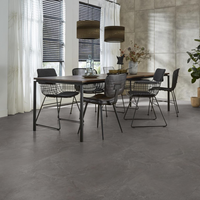Floorlife Floorlife Stanmore Klik PVC Tegelvloer met Geïntegreerde Ondervloer - Dark Grey