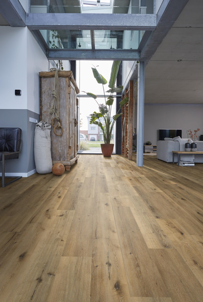 Floorlife Floorlife Sydney Harbour Klik PVC Vloer met Geïntegreerde Ondervloer - Dark Oak