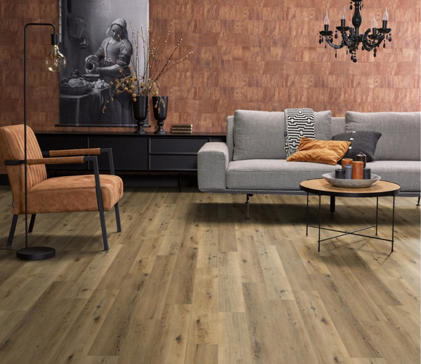 Floorlife Floorlife Sydney Harbour Klik PVC Vloer met Geïntegreerde Ondervloer - Dark Oak