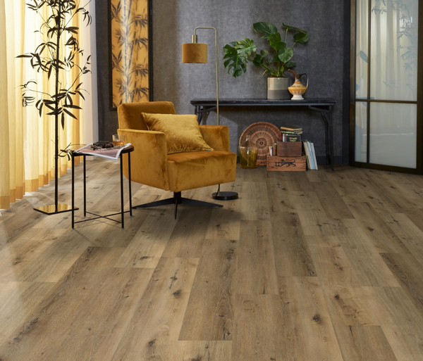 Floorlife Floorlife Sydney Harbour Klik PVC Vloer met Geïntegreerde Ondervloer - Dark Oak