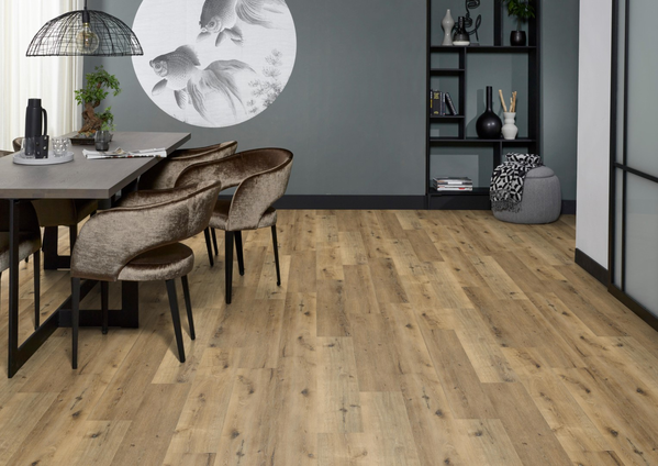 Floorlife Floorlife Sydney Harbour Klik PVC Vloer met Geïntegreerde Ondervloer - Dark Oak