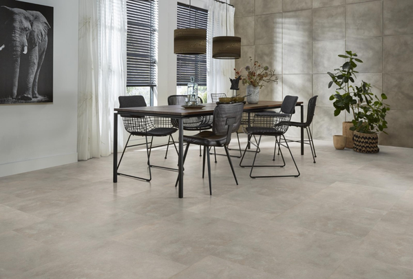 Floorlife Floorlife Victoria XL Klik PVC Tegelvloer met Geïntegreerde Ondervloer - Beige