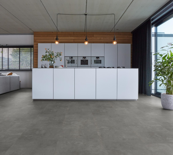 Floorlife Floorlife Victoria XL Klik PVC Tegelvloer met Geïntegreerde Ondervloer - Grey