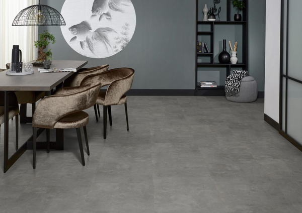 Floorlife Floorlife Victoria XL Klik PVC Tegelvloer met Geïntegreerde Ondervloer - Grey