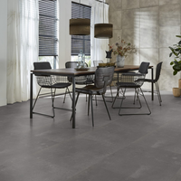 Floorlife Floorlife Westminster Klik PVC Tegelvloer met Geïntegreerde Ondervloer - Dark Grey