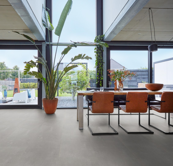 Floorlife Floorlife Westminster Klik PVC Tegelvloer met Geïntegreerde Ondervloer - Light Grey