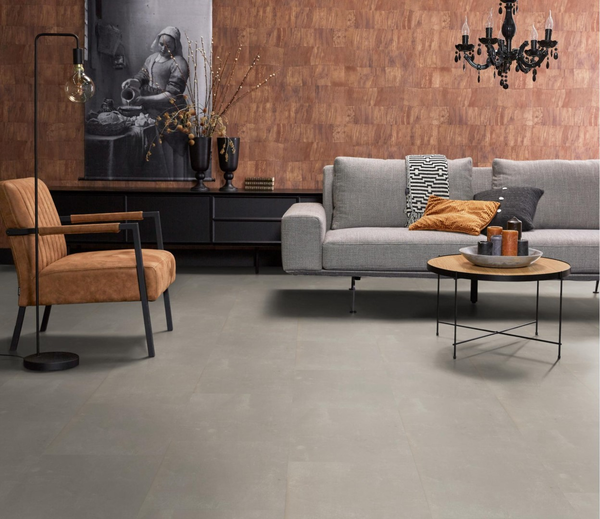 Floorlife Floorlife Westminster XL Klik PVC Tegelvloer met Geïntegreerde Ondervloer - Beige