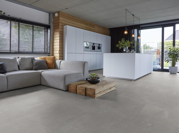 Floorlife Floorlife Westminster XL Klik PVC Tegelvloer met Geïntegreerde Ondervloer - Light Grey
