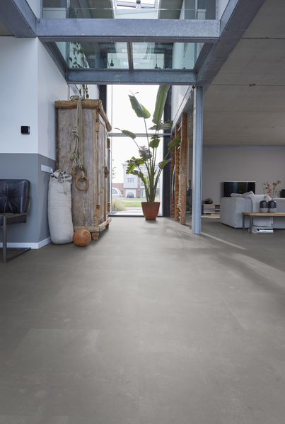 Floorlife Floorlife Westminster XL Klik PVC Tegelvloer met Geïntegreerde Ondervloer - Light Grey
