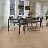 Floorlife Floorlife YUP Fulham Klik PVC Visgraat Vloer met Geïntegreerde Ondervloer - Natural Oak