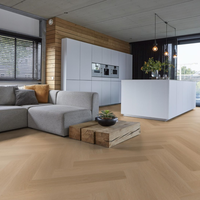 Floorlife Floorlife  YUP Fulham Klik PVC Visgraat Vloer met Geïntegreerde Ondervloer - Dark Oak