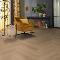 Floorlife Floorlife  YUP Fulham Klik PVC Visgraat Vloer met Geïntegreerde Ondervloer - Dark Oak