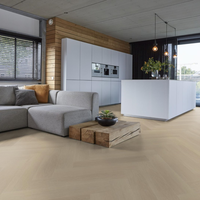 Floorlife Floorlife  YUP Fulham Klik PVC Visgraat Vloer met Geïntegreerde Ondervloer - Beige