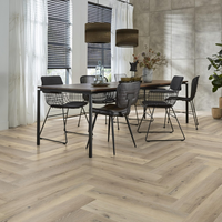 Floorlife Floorlife YUP Herringbone Klik PVC Visgraat Vloer met Geïntegreerde Ondervloer - Light Oak