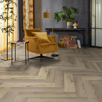 Floorlife Floorlife YUP Herringbone Klik PVC Visgraat Vloer met Geïntegreerde Ondervloer - Light Oak