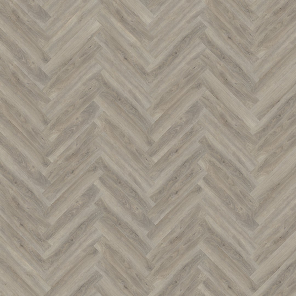 Floorlife Floorlife YUP Herringbone Klik PVC Visgraat Vloer met Geïntegreerde Ondervloer - Light Grey