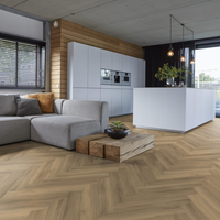 Floorlife Floorlife YUP Herringbone Klik PVC Visgraat Vloer met Geïntegreerde Ondervloer - Natural