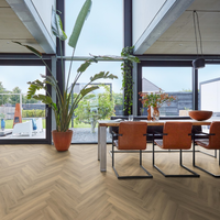 Floorlife Floorlife YUP Herringbone Klik PVC Visgraat Vloer met Geïntegreerde Ondervloer - Natural