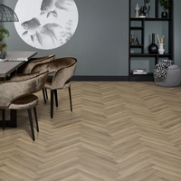 Floorlife Floorlife YUP Herringbone Klik PVC Visgraat Vloer met Geïntegreerde Ondervloer - Light Brown