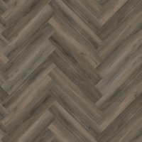 Floorlife Floorlife YUP Herringbone Klik PVC Visgraat Vloer met Geïntegreerde Ondervloer - Dark Grey