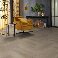 Floorlife Floorlife YUP Leyton Klik PVC Visgraat Vloer met Geïntegreerde Ondervloer - Light Oak