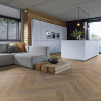 Floorlife Floorlife YUP Leyton Klik PVC Visgraat Vloer met Geïntegreerde Ondervloer - Smoky