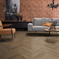 Floorlife Floorlife YUP Leyton Klik PVC Visgraat Vloer met Geïntegreerde Ondervloer - Natural Oak