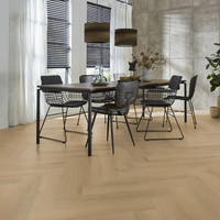 Floorlife Floorlife YUP Merton Klik PVC Visgraat Vloer met Geïntegreerde Ondervloer - Light Oak
