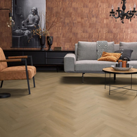 Floorlife Floorlife YUP Merton Klik PVC Visgraat Vloer met Geïntegreerde Ondervloer - Light Oak