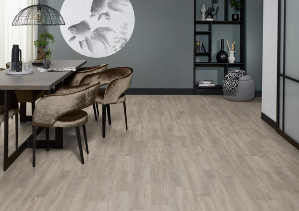 Floorlife Floorlife Bankstown Plak PVC Vloer - Light Grey